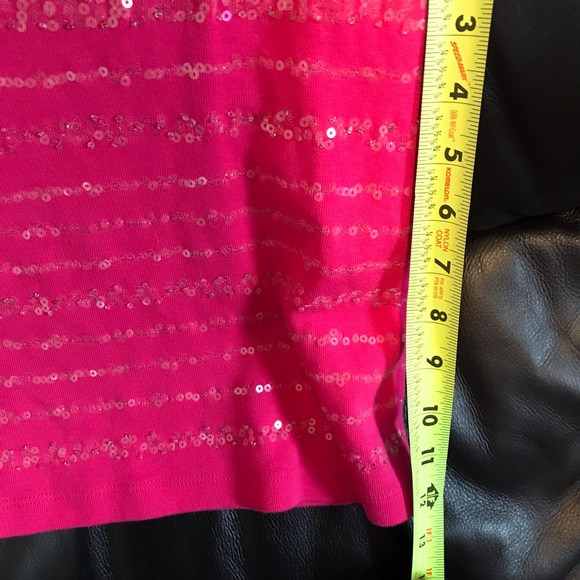 Rafaella sequined top with square neckline. EUC - Picture 10 of 13